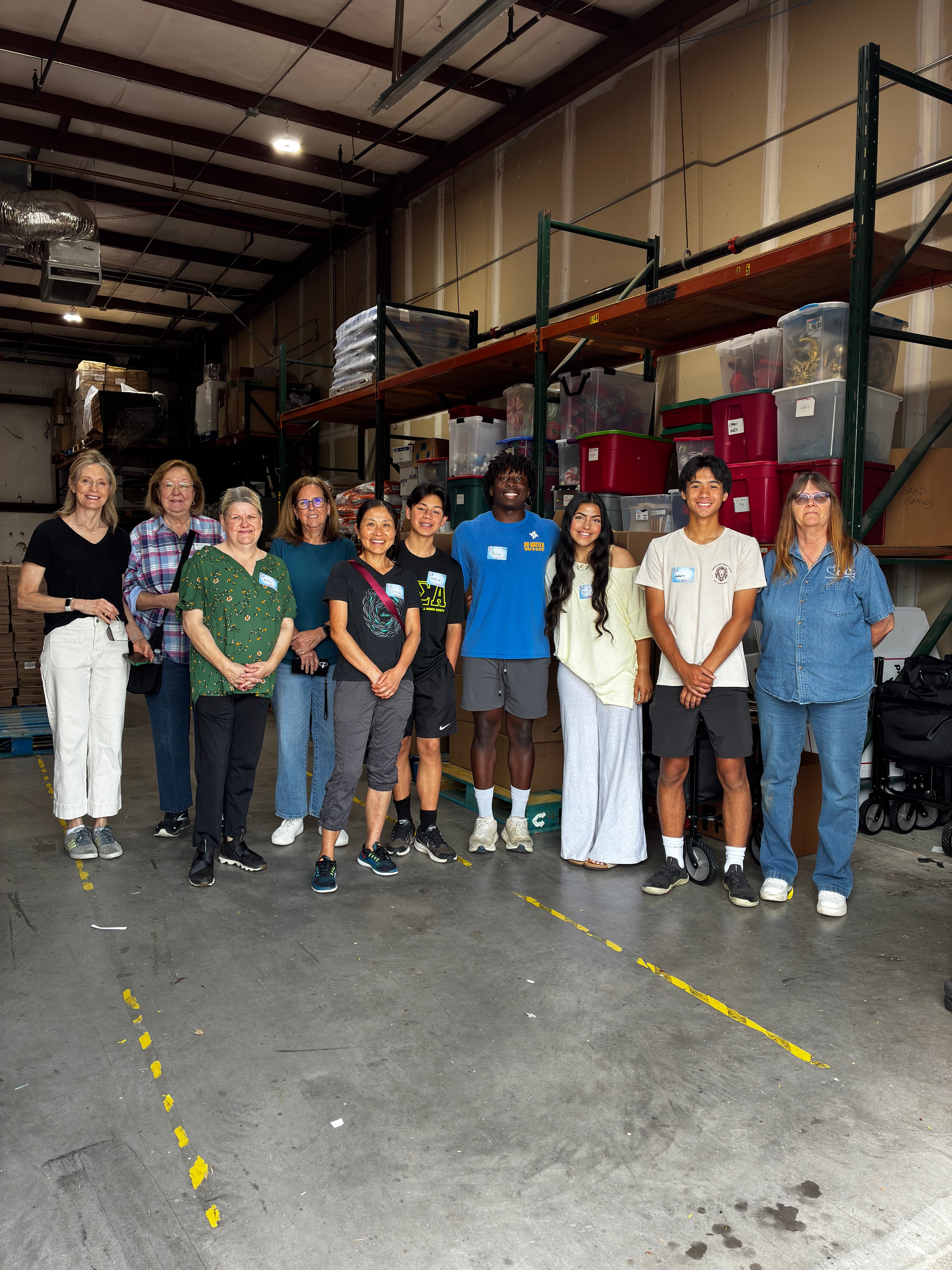 Christian Community Action Volunteer Service Project